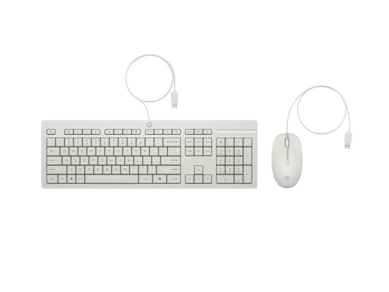 Tastatura si Mouse HP 225 White