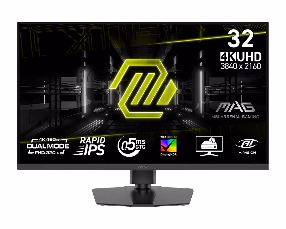 31.5” Игровой Монитор MSI MAG 321UPD E14/ 4K / 1ms / 320Hz