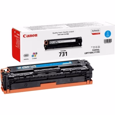 Laser Cartridge Canon 731 C (6271B002), cyan (1500 pages) for LBP7100C/ 7110C, MF-8230/8280 & HP LaserJet Pro 200 Color