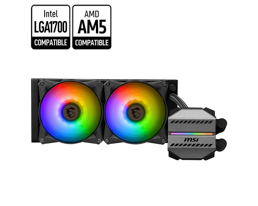 Sisteme de racire cu lichid MSI MAG CORELIQUID M240/ Universal/ 21.63 ~ 78.73 CFM photo 1