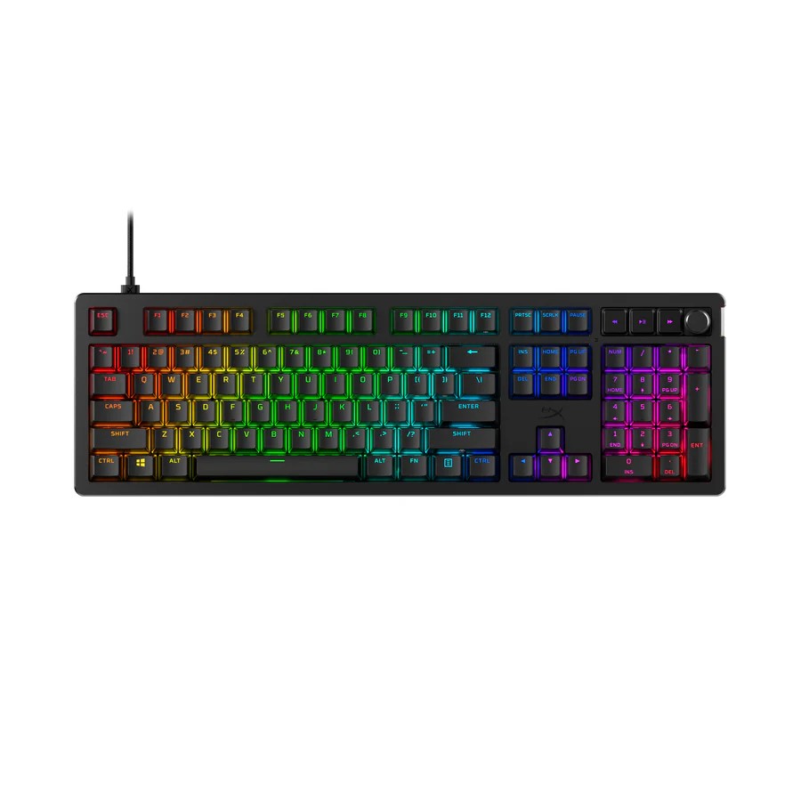Клавиатура HYPERX Alloy Rise RGB, HyperX Linear switches, [7G7A3AA#ABA] photo 1