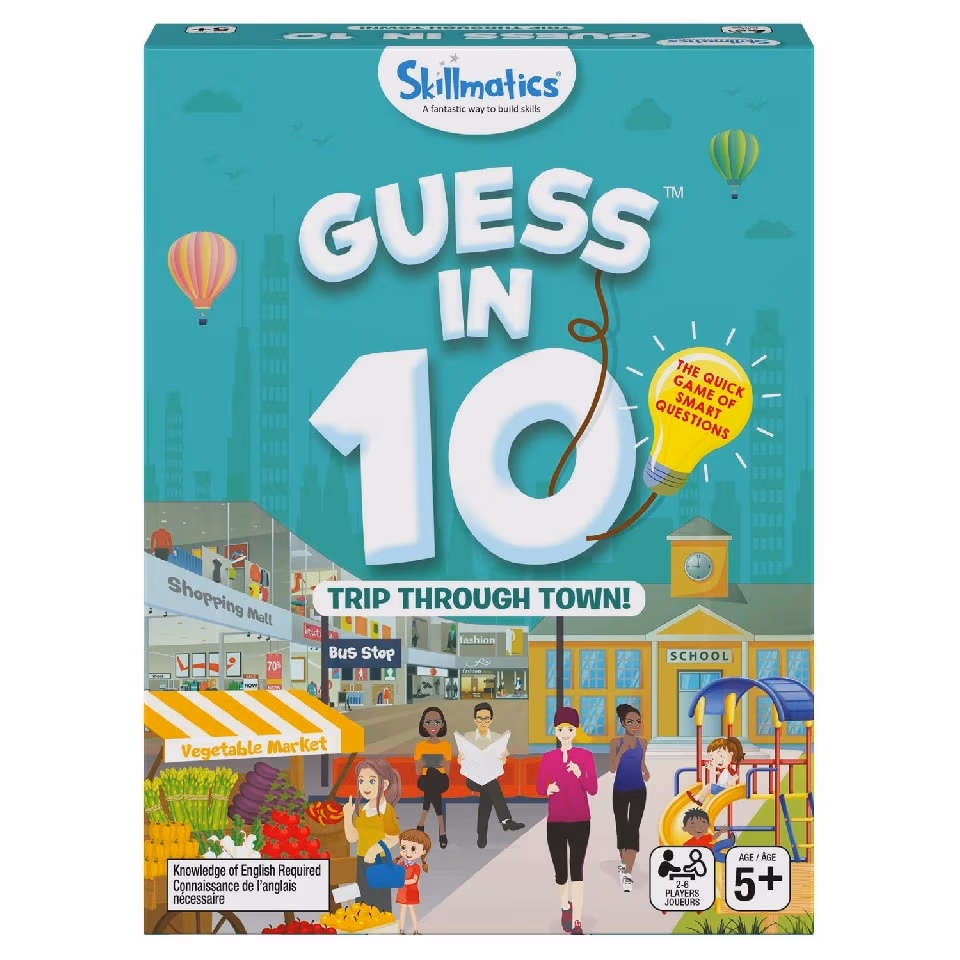 Spin Master 6066203 Joc Guess In 10 Towns 