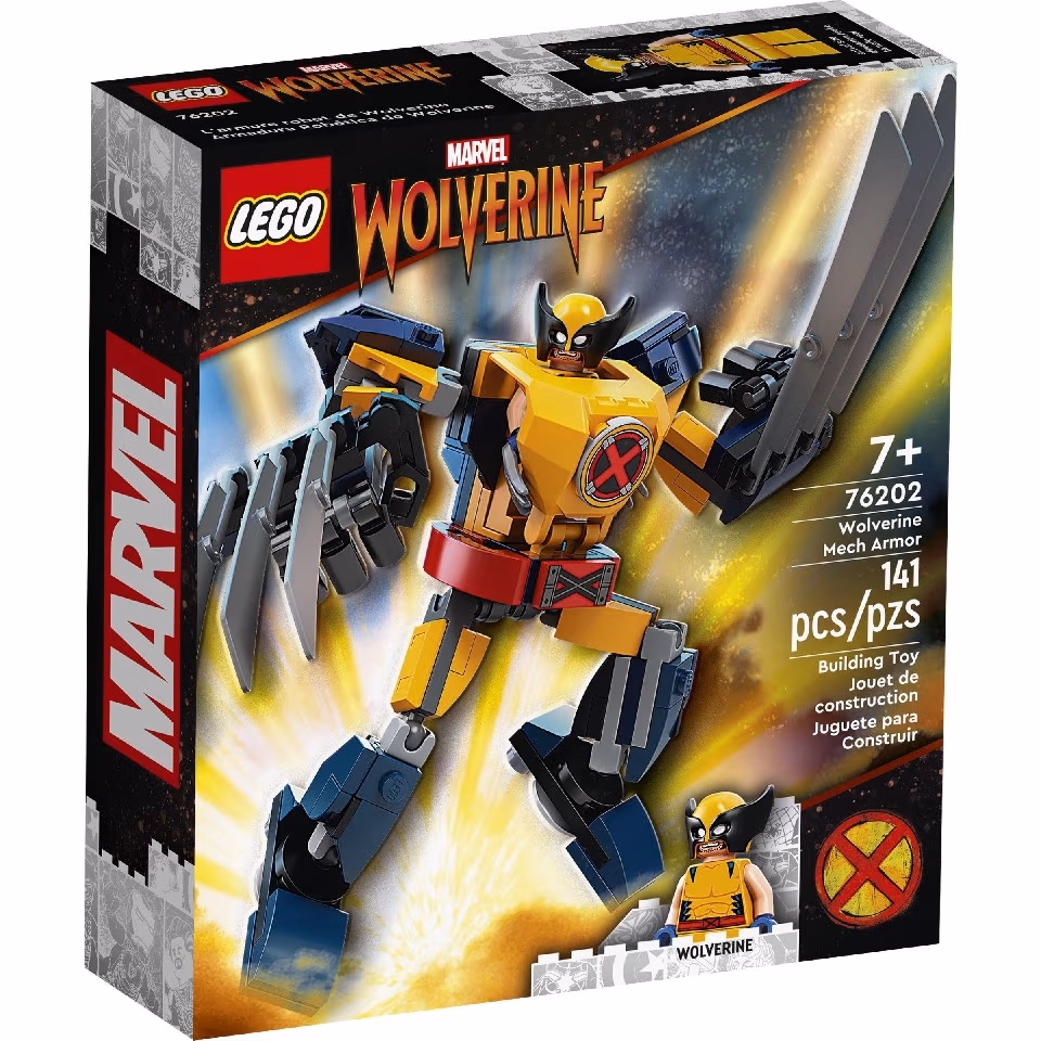 Lego Marvel Super Heroes 76202 Wolverine Mech Armor