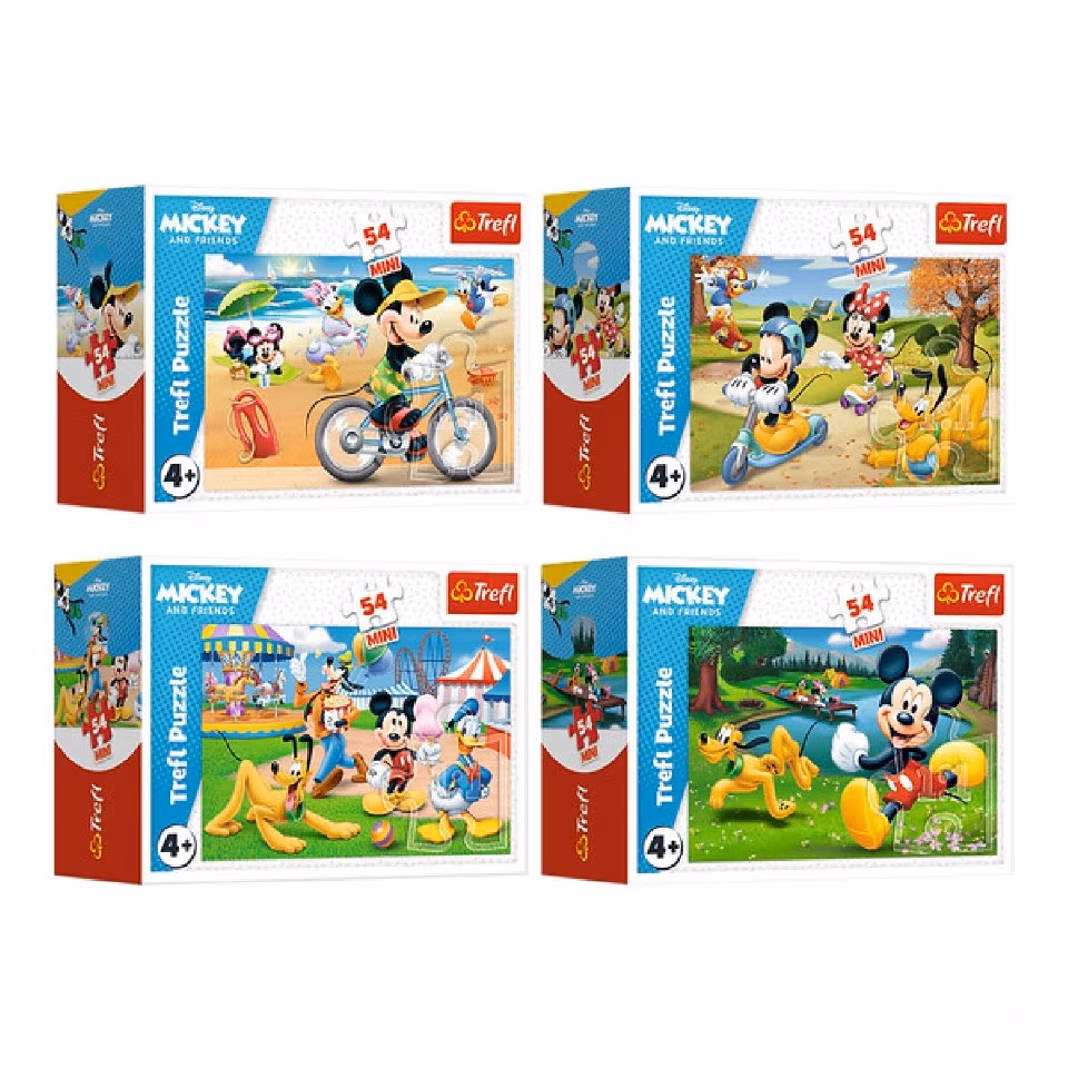 Trefl Puzzles 54190 54 мини День с друзьями 