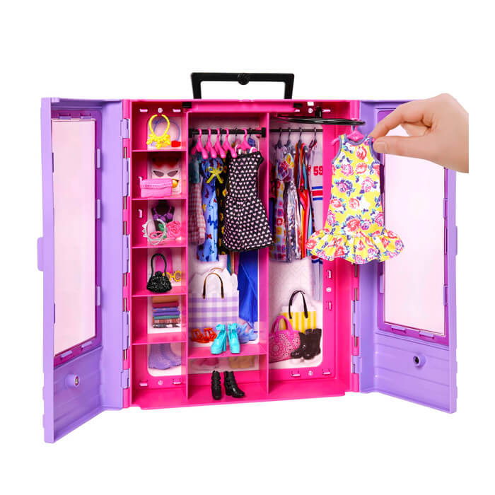 Barbie Fashionistas Шкаф с вещами HJL65 photo 1 Barbie Fashionistas Шкаф с вещами HJL65 photo 1