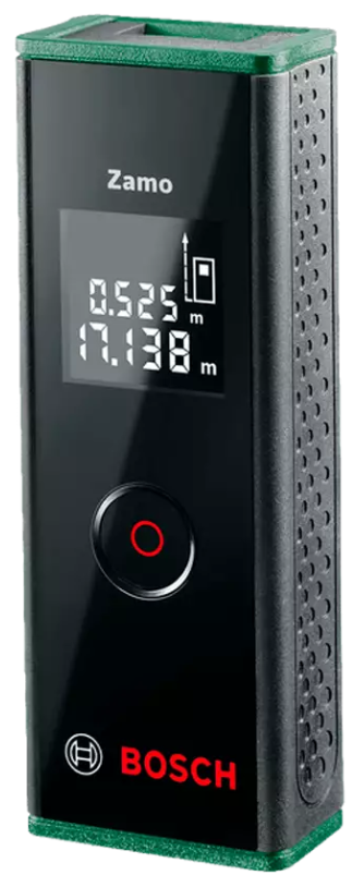 Лазерный дальномер Bosch Zamo III Set, 0603672703 photo 1 Лазерный дальномер Bosch Zamo III Set, 0603672703 photo 1