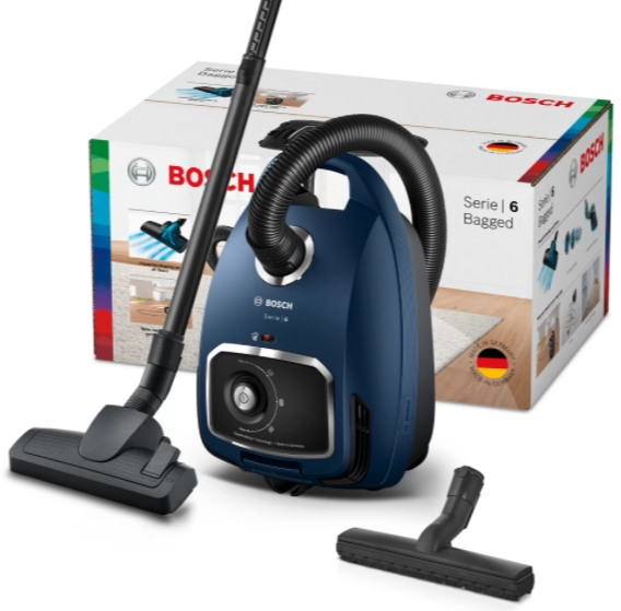 Пылесос с мешком Bosch tehno-trendsrl697451 / 600Вт / Синий photo 4