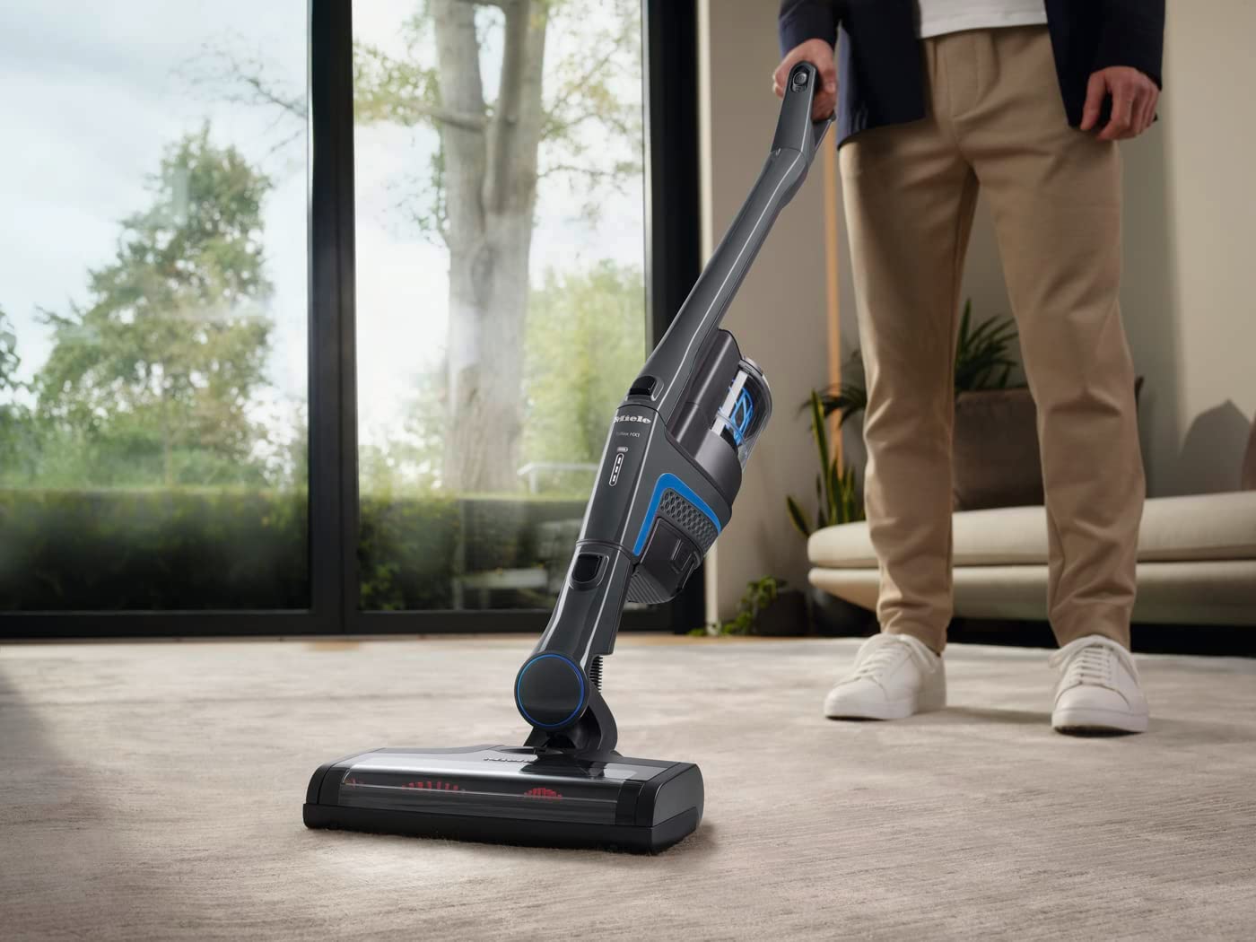 Вертикальный пылесос Miele tehno-trendsrl911251 / 220Вт / Серый photo 5