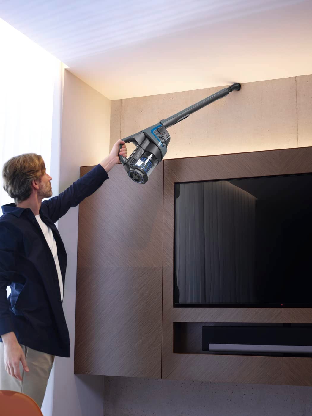 Вертикальный пылесос Miele tehno-trendsrl911251 / 220Вт / Серый photo 6