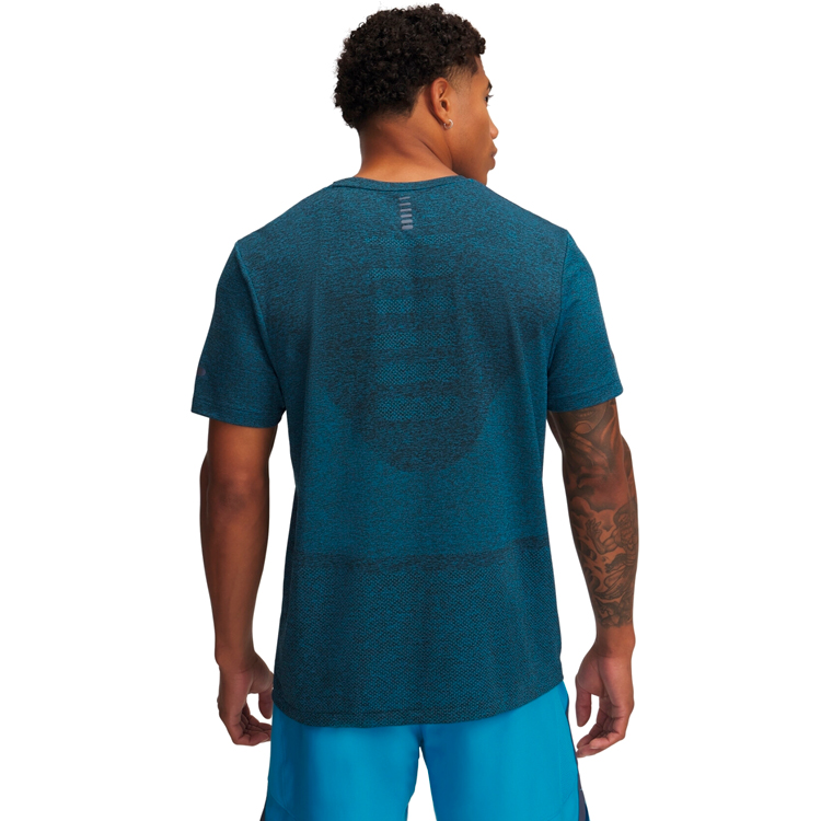 Tricou bărbătesc Under Armour UA SEAMLESS STRIDE SS L Albastru photo 2