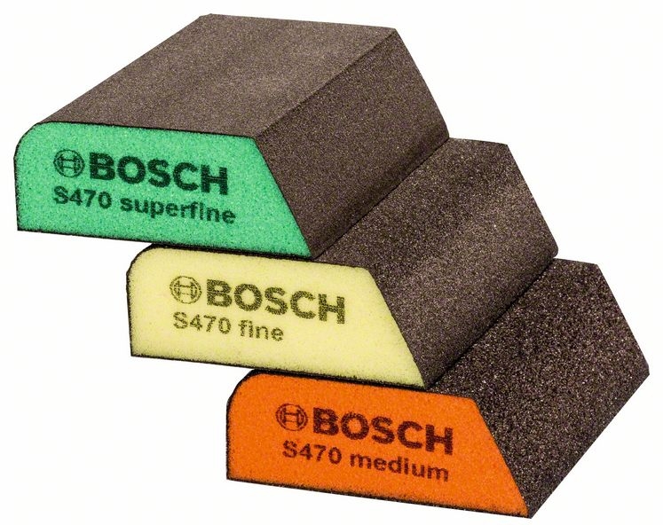 Полировальная губка Bosch S470 69x97x26mm, 2608621252 photo 1