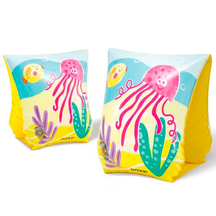 Aripioare gonflabile pentru inot INTEX PRIETENI TROPICALI