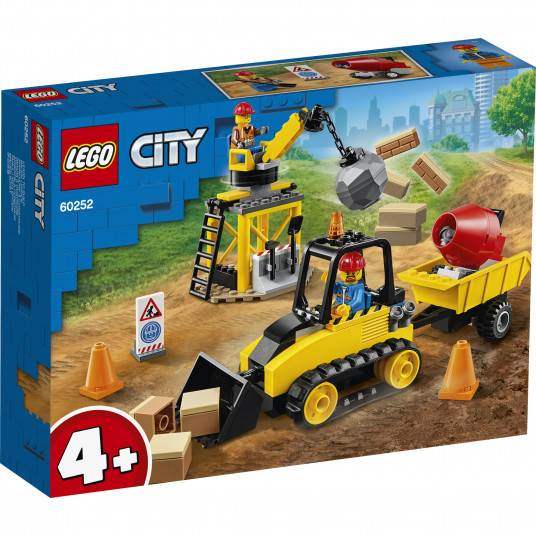 Конструктор Lego City Construction Bulldozer 60252 от 5+ лет photo 1 Конструктор Lego City Construction Bulldozer 60252 от 5+ лет photo 1