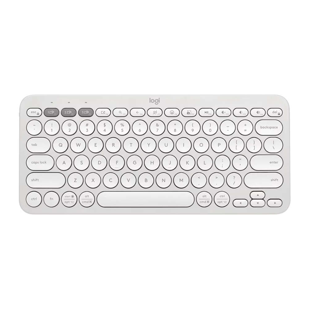 Клавиатура беспроводная Logitech Pebble Keys 2 K380s (920-011852) / Мембранная photo 1 Клавиатура беспроводная Logitech Pebble Keys 2 K380s (920-011852) / Мембранная photo 1
