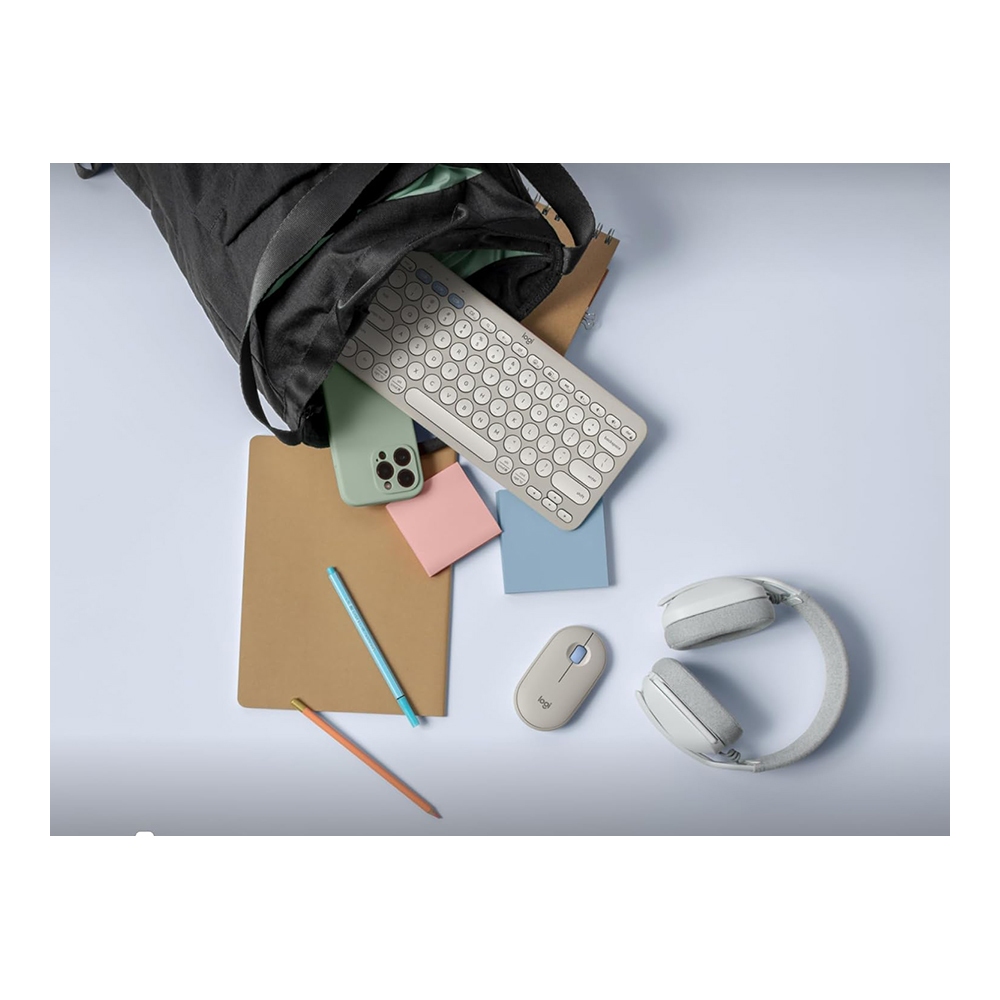 Клавиатура беспроводная Logitech Pebble Keys 2 K380s (920-011852) / Мембранная photo 6