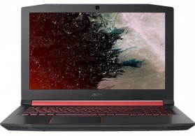 Ноутбук Acer Nitro 5 AN515-52-512J, Core i5, 8 ГБ, Linux, Чёрный с красным