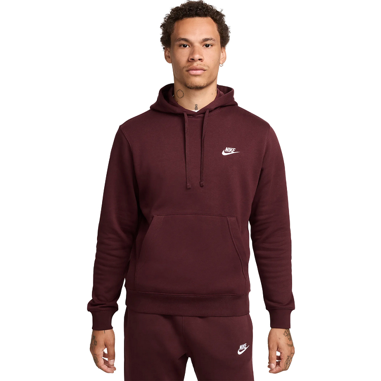 Мужская Толстовка Nike M NSW CLUB HOODIE PO BB XXL Коричневый photo 3