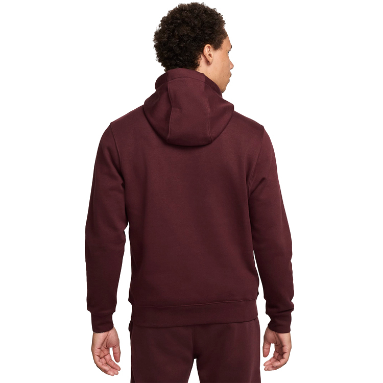 Мужская Толстовка Nike M NSW CLUB HOODIE PO BB XXL Коричневый photo 5