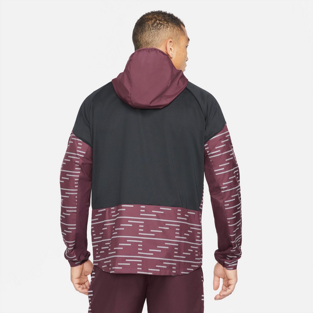 Мужская Ветровка Nike M NK RPL RDVN MILER FLS JKT M Бордовый photo 3