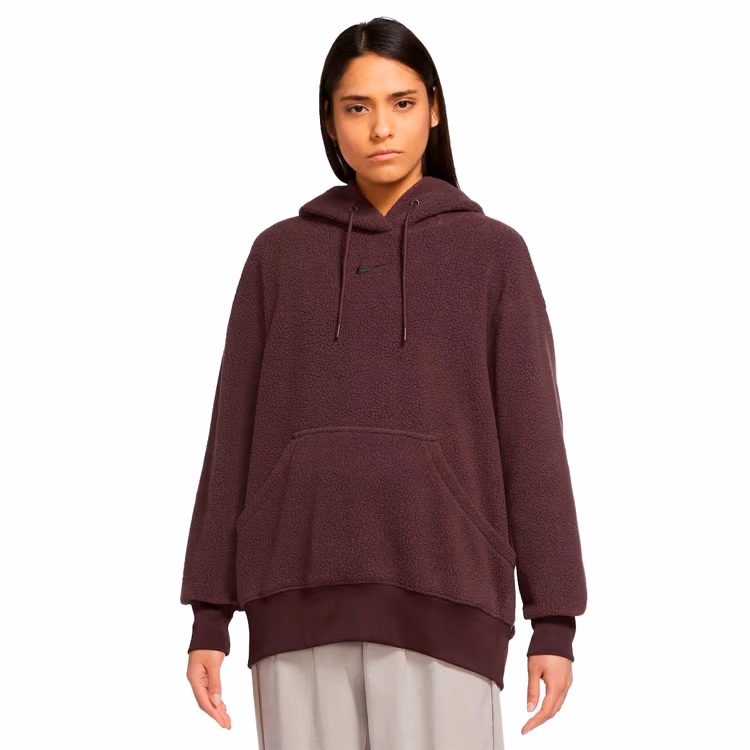 Толстовка Nike W NSW PLSH PO HOODIE