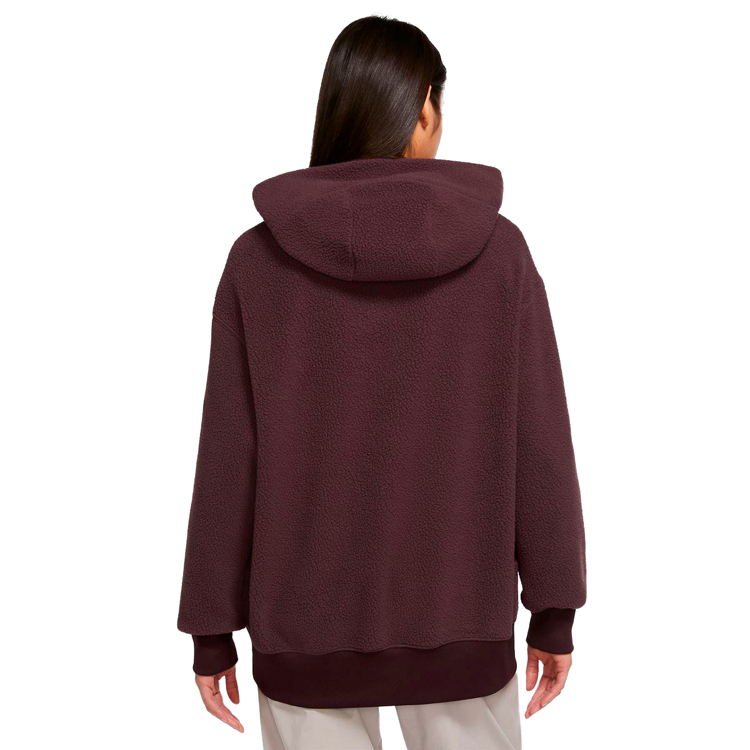 Толстовка Nike W NSW PLSH PO HOODIE XS Коричневый Женский photo 4