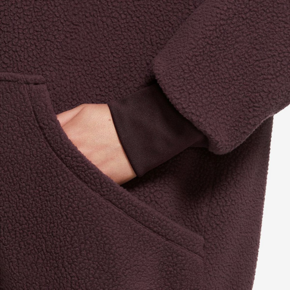 Толстовка Nike W NSW PLSH PO HOODIE XS Коричневый Женский photo 5
