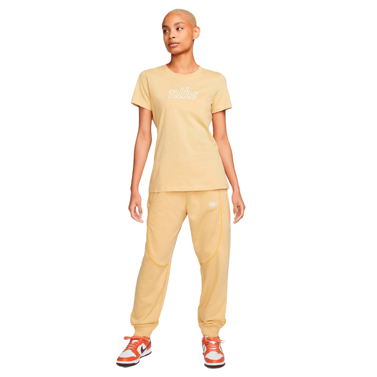 Tricou Nike W NSW TEE ICN CLSH XS Galben Femei photo 3