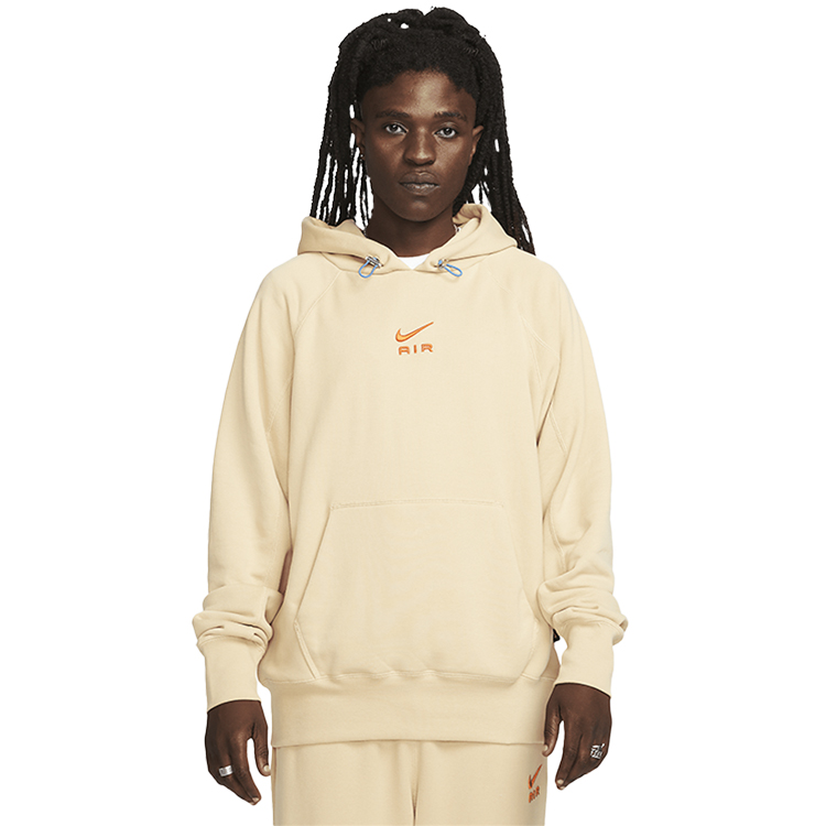 Мужская Толстовка Nike M NSW AIR FT HOODIE M Бежевый photo 3