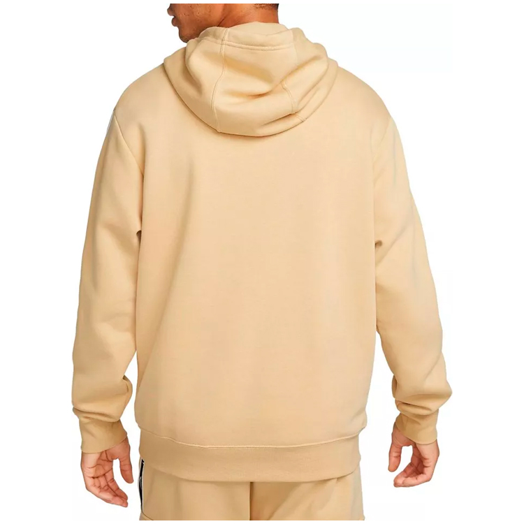 Мужская Толстовка Nike M NSW REPEAT SW FLC PO HOOD BB L Бежевый photo 3