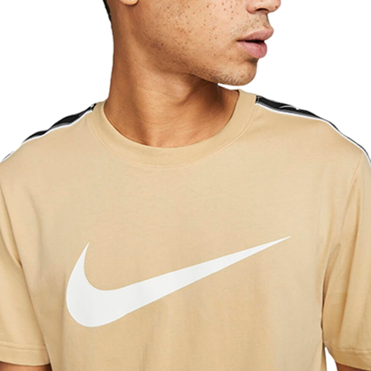 Футболка мужская Nike M NSW REPEAT SW SS TEE XL Бежевый photo 4