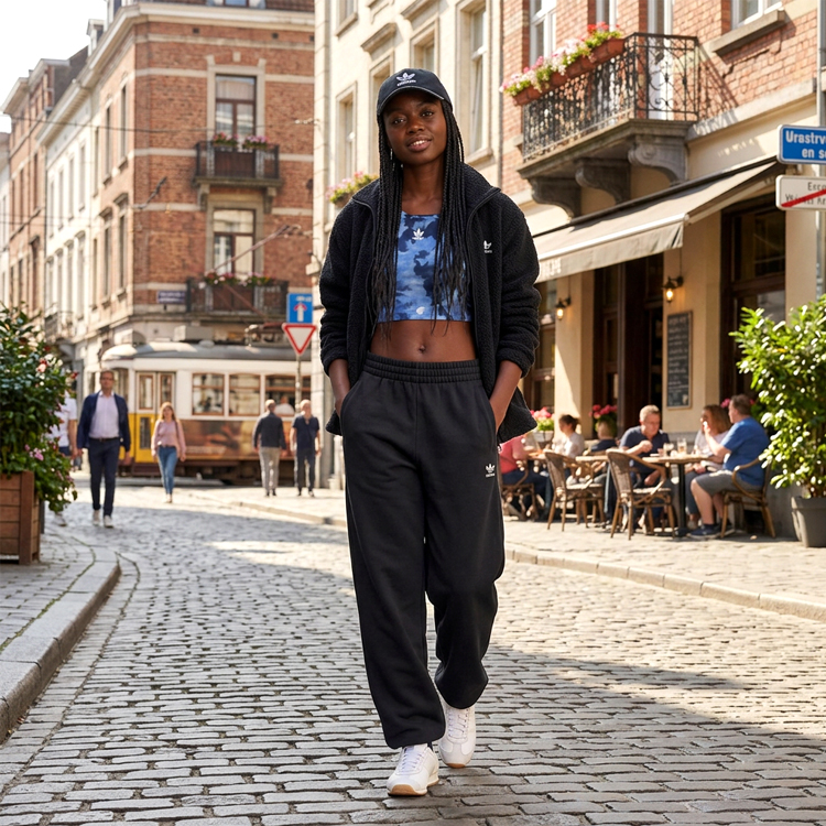 Брюки Adidas ESS JOGGER FT XS Черный Женский photo 6