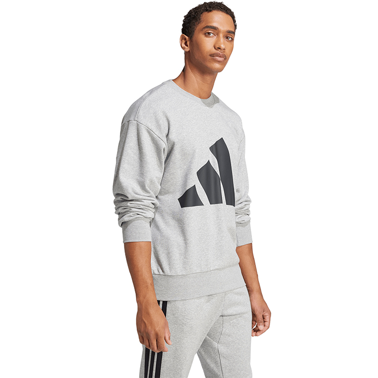 Мужская Толстовка Adidas M BL FT SWT XS Серый photo 6