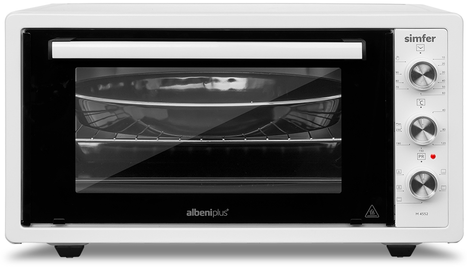 Cuptor electric Simfer M4552, 45 l, 1400 W, Alb photo 