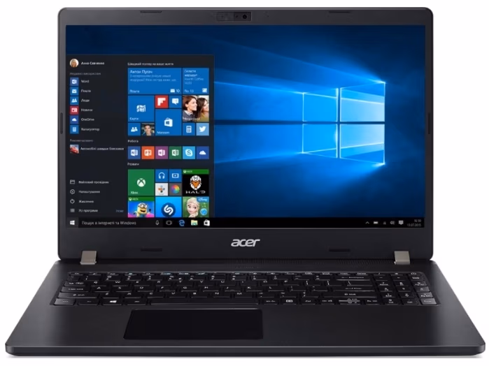 Ноутбук Acer TMP21552, Core i3, 8 ГБ ГБ, Ubuntu , Черный 
