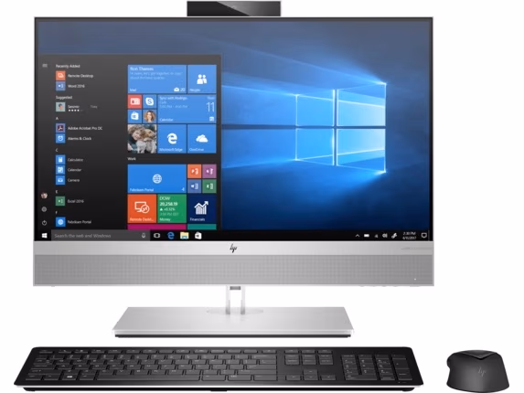 All-in-One PC - 23.8" HP EliteOne 800 G6 FHD IPS Non-Touch, Intel® Core® i5-10500, 8GB (1x8GB) DDR4, 256GB M.2 2280 PCIe NVMe SSD, Intel® UHD 630, , noODD, CR, HD Cam, Intel Wi-Fi 6 AX201+BT5, HDMI, DP, USB-C, LAN, HAS, 180W, Win10Pro. 