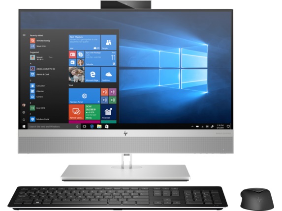 All-in-One PC - 23.8" HP EliteOne 800 G6 FHD IPS Non-Touch, Intel® Core® i5-10500, 8GB (1x8GB) DDR4, 256GB M.2 2280 PCIe NVMe SSD, Intel® UHD 630, , noODD, CR, HD Cam, Intel Wi-Fi 6 AX201+BT5, HDMI, DP, USB-C, LAN, HAS, 180W, Win10Pro. photo 1