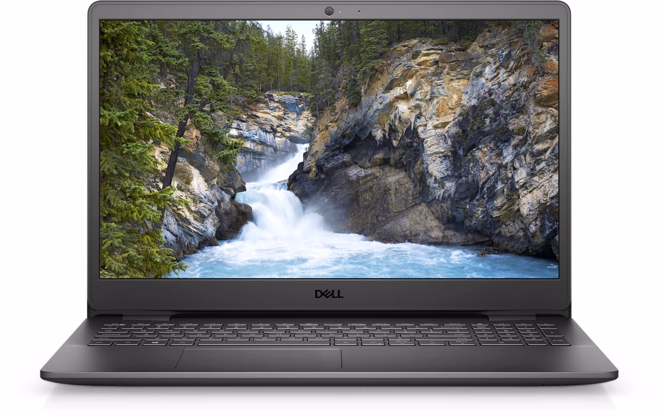 DELL Vostro 15 3000 (3500) Black, 15.6" FHD AG WVA (Intel Core i3-1115G7, 8GB (1x8GB) DDR4, 256GB M.2 PCIe NVMe SSD, Intel UHD Graphics, CR, HDMI, LAN, WiFi 802.11ac 1x1 +BT, FPR, 3cell 42WHr BT, HD Cam, Backlit KB, Win11Pro, 1.98kg) 