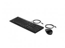 Проводная клавиатура и мышь HP 225 Black thumbnav 2