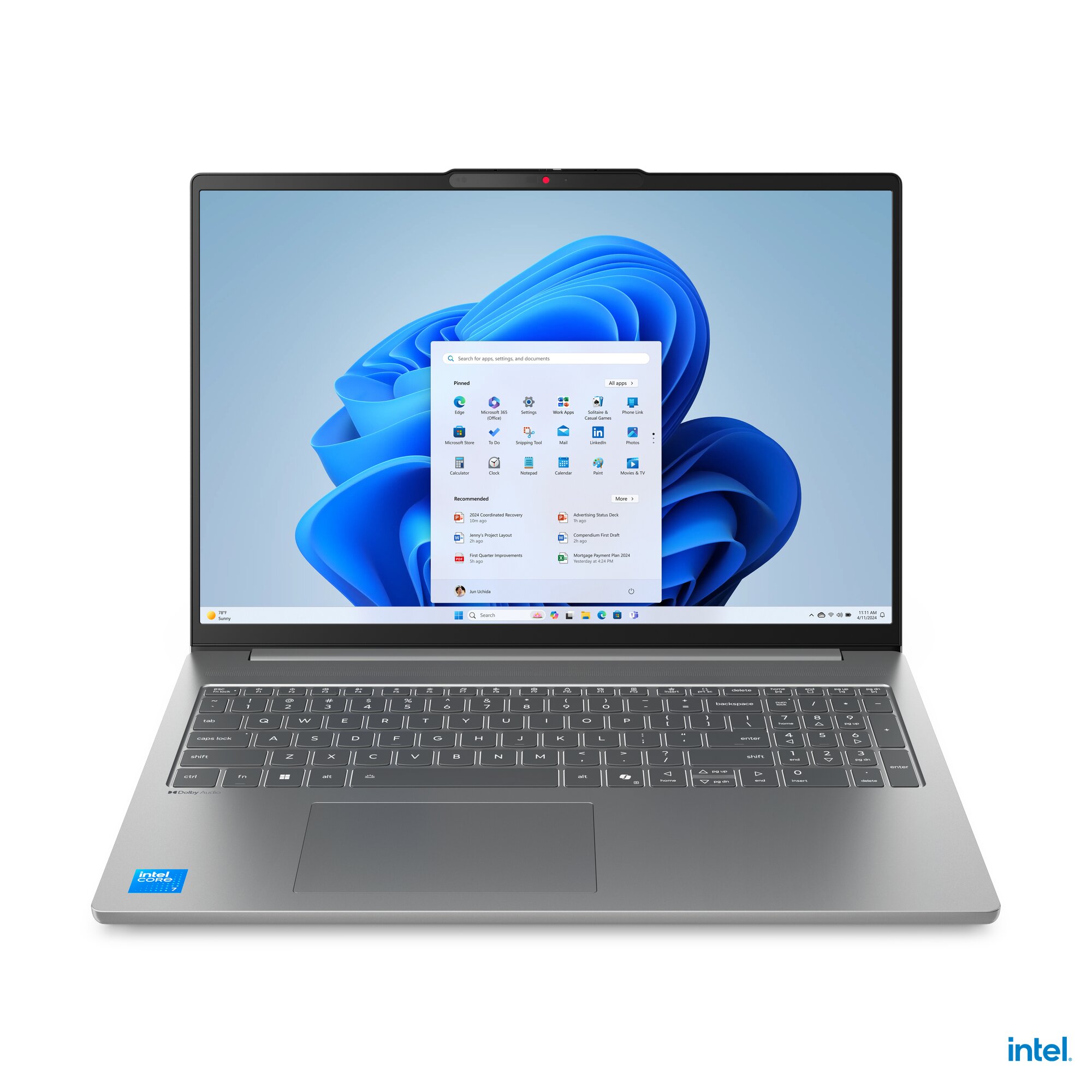 Ноутбук 16” Lenovo IdeaPad Slim 3 16IRH10R/  WUXGA/ Intel Core i5-13420H/ 16GB/ 512GB SSD/ Luna Grey photo 1