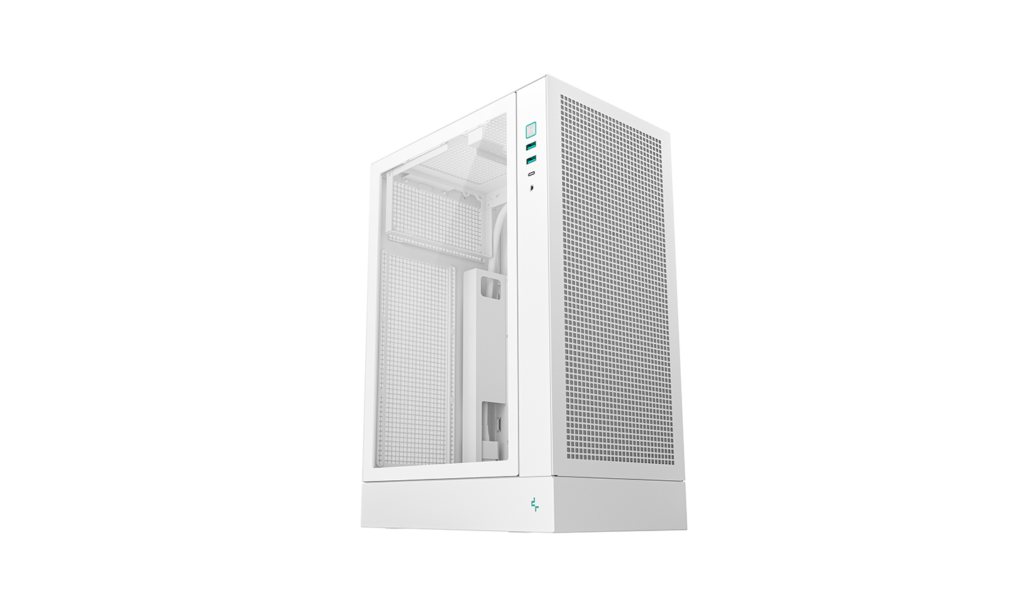 Корпус DEEPCOOL CH170 PLUS WH / w/oPSU / Side panel / ATX photo 2
