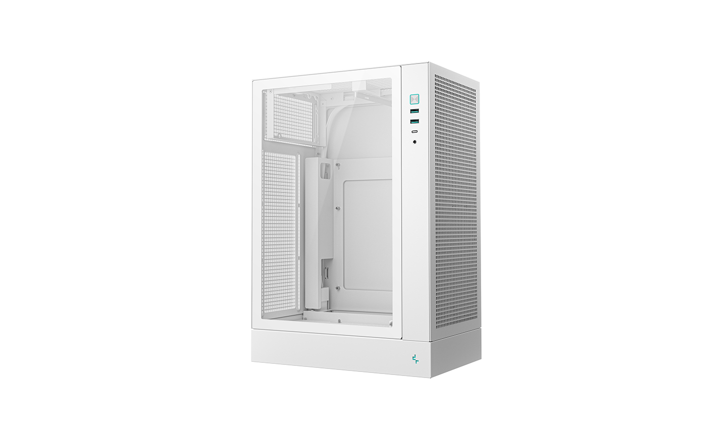 Корпус DEEPCOOL CH170 PLUS WH / w/oPSU / Side panel / ATX photo 3
