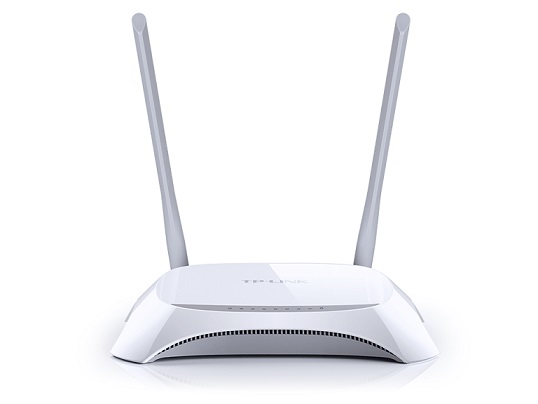 TP-LINK TL-MR3420  N300 Wireless 3G/4G Router, USB 2.0 Port for UMTS/HSPA/EVDO USB modem, 3G/WAN failover, 3G/WAN Connection Back-up, 2T2R, 300Mbps 2.4GHz, 802.11n/g/b, Built-in 4-port Switch, with 2 detachable antennas photo 1