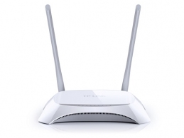 TP-LINK TL-MR3420  N300 Wireless 3G/4G Router, USB 2.0 Port for UMTS/HSPA/EVDO USB modem, 3G/WAN failover, 3G/WAN Connection Back-up, 2T2R, 300Mbps 2.4GHz, 802.11n/g/b, Built-in 4-port Switch, with 2 detachable antennas thumbnav 1