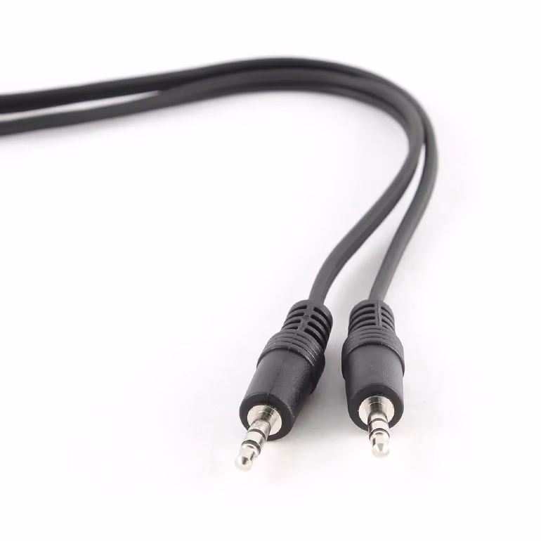 Audio cable 3.5mm - 5m - Cablexpert CCA-404-5M, 3.5mm stereo plug to 3.5mm stereo plug, 5 meter cable