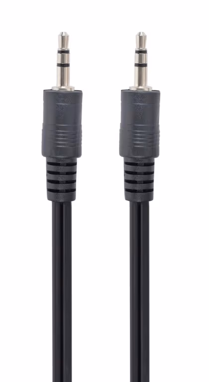 Audio cable 3.5mm - 1.2m - Cablexpert CCA-404, 3.5mm stereo plug to 3.5mm stereo plug, 1.2 meter cable