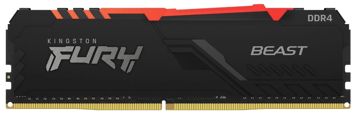 Оперативная память Kingston FURY® Beast DDR4 RGB 2666 МТ/с 16ГБ photo 1