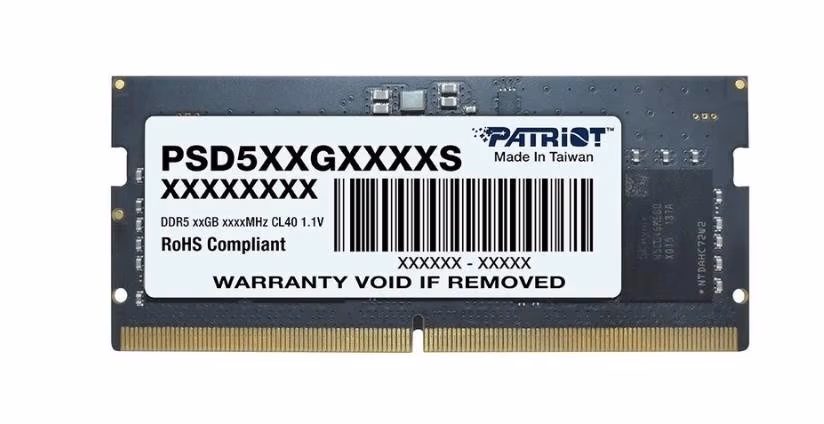 Оперативная память PATRIOT Signature Line DDR5-5600 SODIMM 16GB