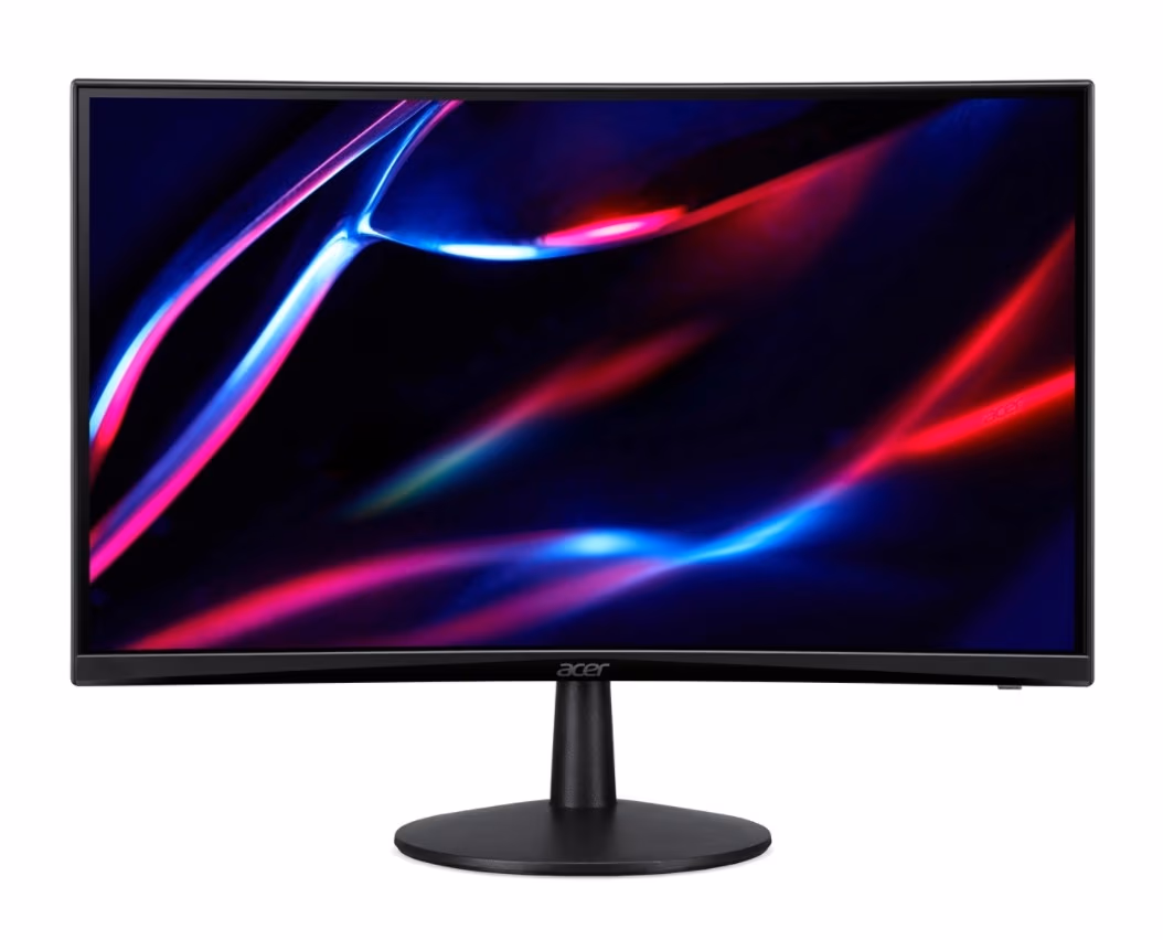23.8” Monitor Gaming ACER Nitro ED240QS3 [UM.UE0EE.301] / Curved / 1ms / 180Hz / Black 