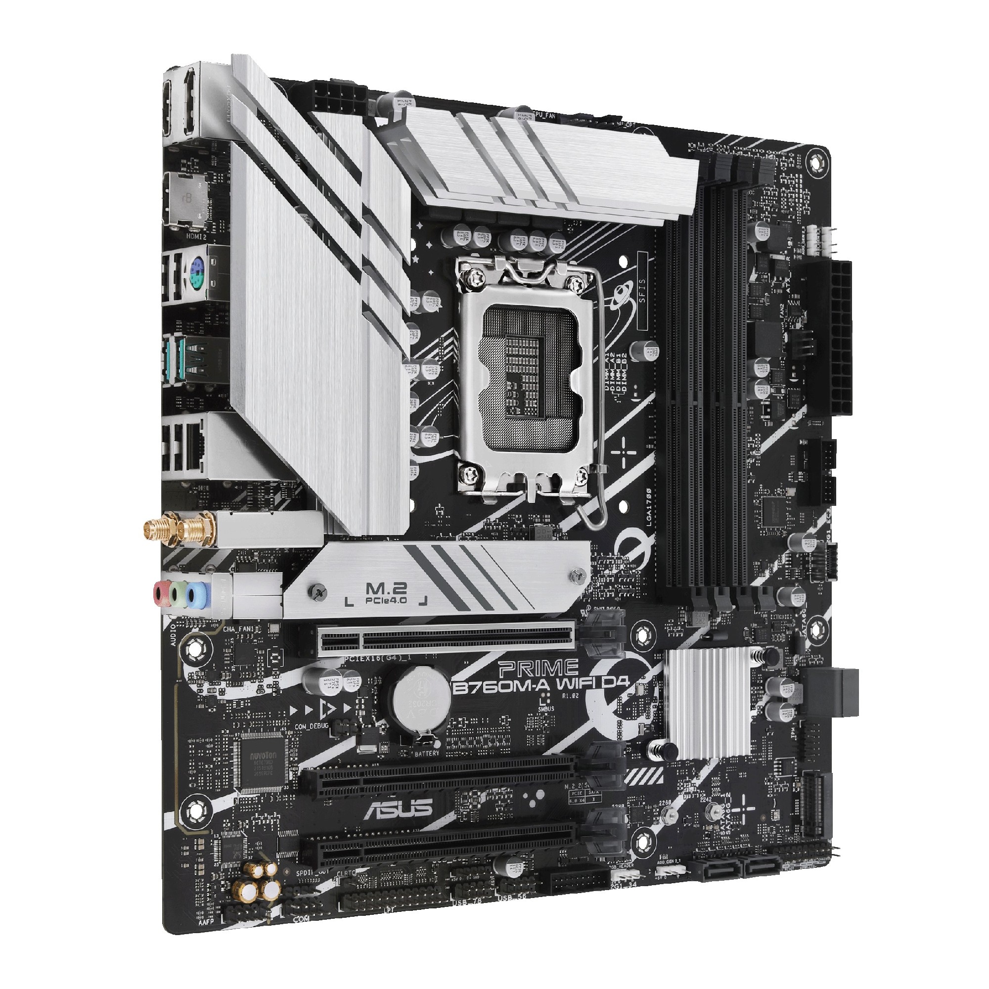Материнская плата ASUS PRIME B760M-A WIFI D4 / 1700 / B760 / DDR4 / mATX photo 3