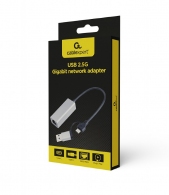 USB 3.1 + USB Type-C /  2.5G Gigabit Ethernet Adapter  / Gembird A-USB3AC-LAN2G-01 thumbnav 2